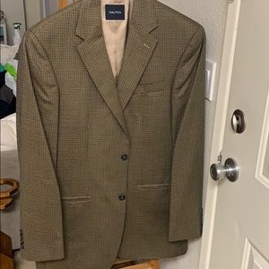Men’s Nautical Black and Tan blazer
